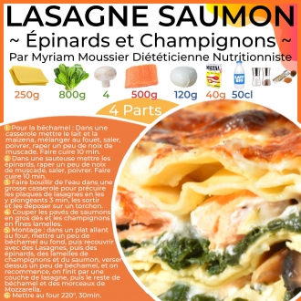 Lasagne saumon